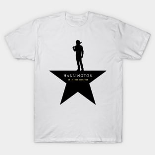 HARRINGTON: An American Babysitter (black) T-Shirt